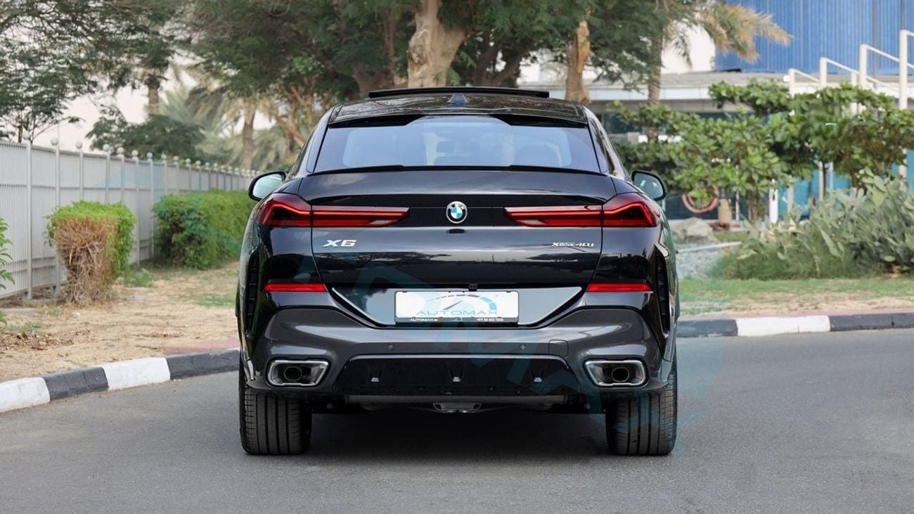 بي أم دبليو X6 xDrive 40i M 3.0T 2026 GCC 0Km With 2 Years Unlimited Mileage Warranty @Official Dealer