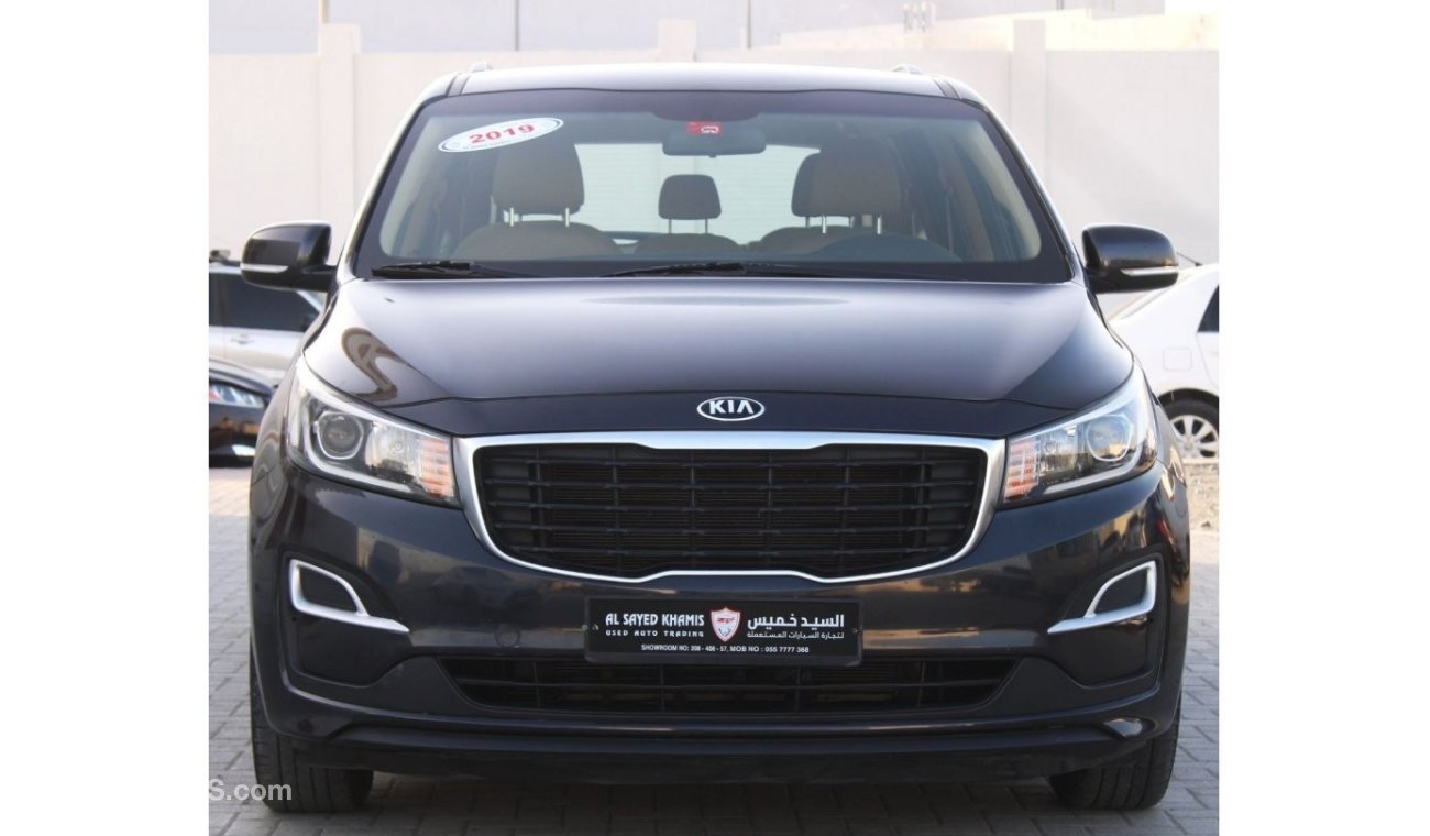 Kia Carnival Kia Carnival 2019 GCC, in excellent condition, without accidents