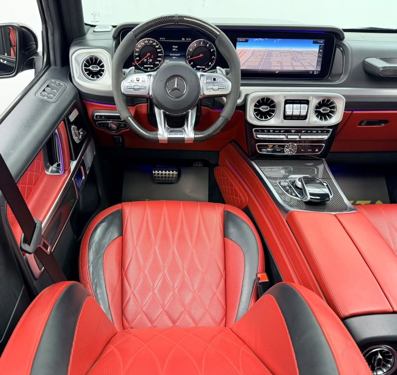 Mercedes Benz G63 AMG STANDARD 2019 Mercedes Benz G63 AMG Double Night Package, Warranty, Full MB Service History, GCC