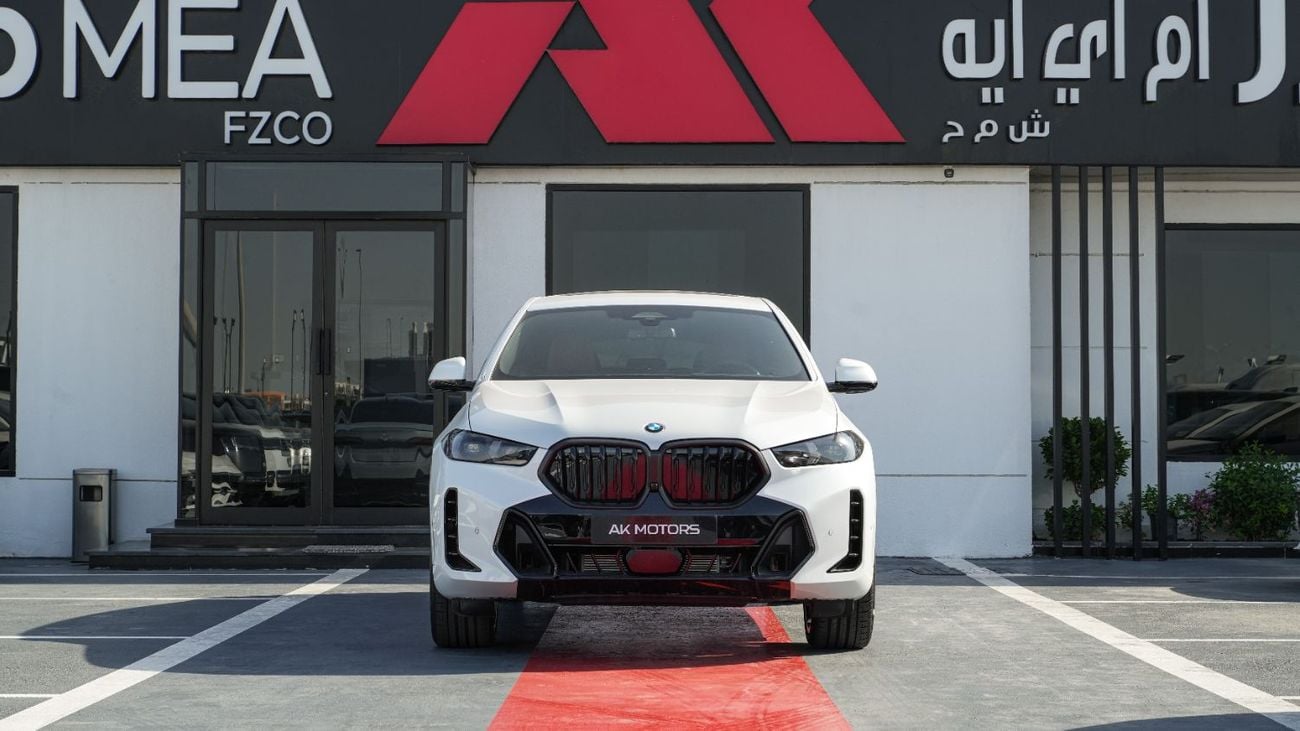 بي أم دبليو X6 BMW X6 M40i V6 M-Sport + 2026 MY WHITE EXPORT PRICE