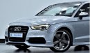 Audi S3 EXCELLENT DEAL for our Audi S3 Quattro ( 2016 Model ) in Silver Color GCC Specs