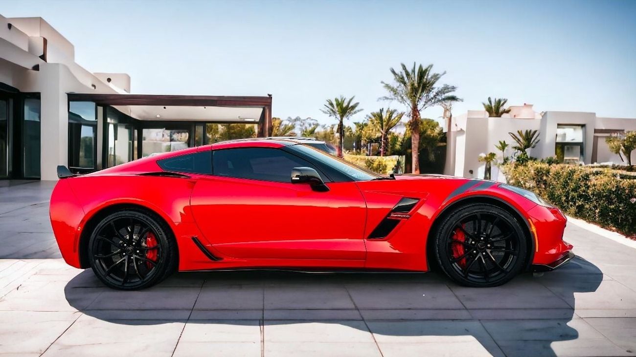 Chevrolet Corvette Grand Sport AED 4430 PM | CORVETTE C7 GRAND COUPE 2017 | GCC | TOP RANGE | LADY DRIVEN