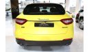 Maserati Levante UNIQUE MASERATI LEVANTE SQ4 BRAND NEW 2018 !! 430BHP WITH WARRANTY SERVICE CONTRACT FROM DEALER