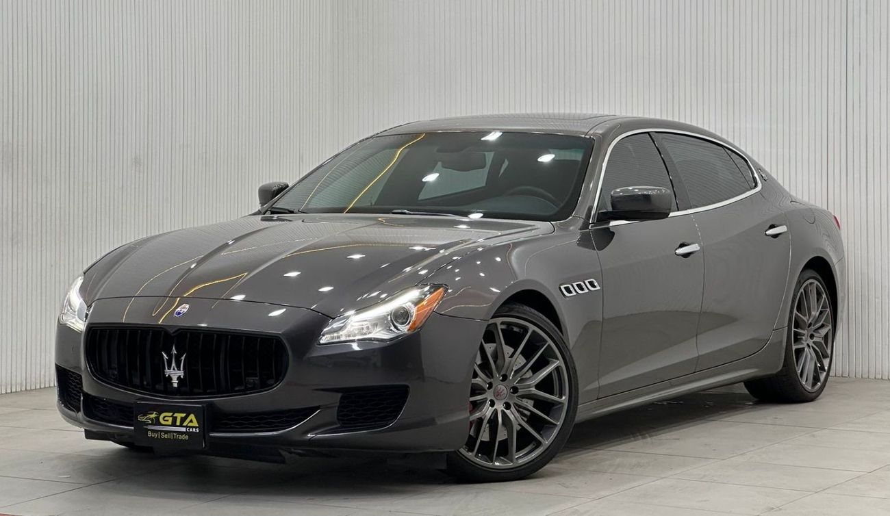 Maserati Quattroporte 2016 Maserati Quattroporte GTS, Full Maserati Service History, Low Kms, Full Options, GCC