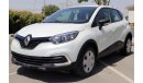 Renault Captur PE 1.6cc(GCC Spec) Certified Vehicle with Warranty(65776)