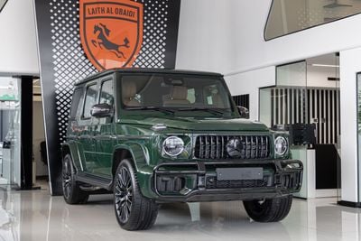 مرسيدس بنز G 63 AMG Double Night Pack|Fully Loaded|2026 Fully Cardbon Fiber |Gargash Auto Warranty PERFOMANCE PACKAGE