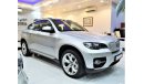 بي أم دبليو X6 ORIGINAL PAITN ( صبغ وكاله ) BMW X6 xDrive 35i 2010 Model!! in Beige / Silver Color! GCC Specs