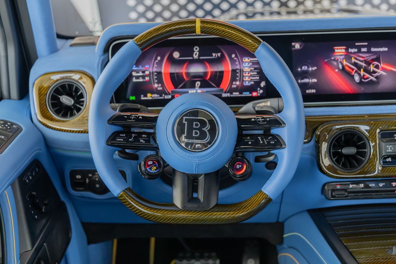 Mercedes-Benz G 63 AMG 4MATIC SUV BRABUS Kit 800 | Carbon Fiber Interior  Seats | Star Light Roof | Prefect Condition 2025