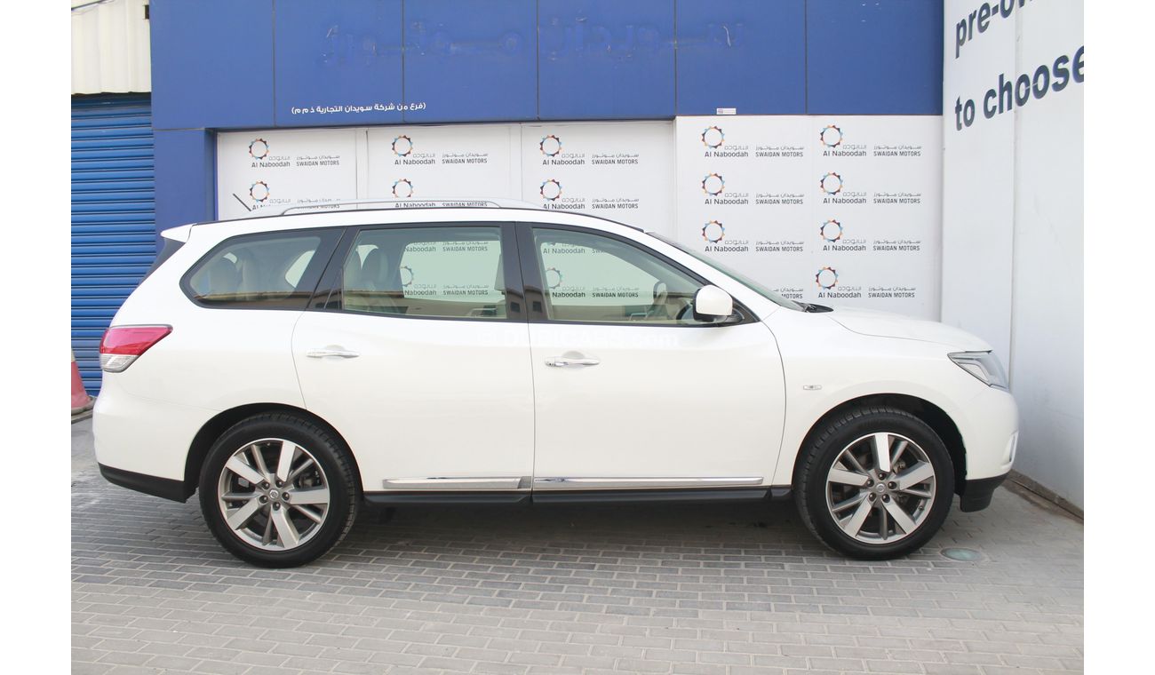 نيسان باثفايندر 3.5L SL V6 4 WD 2015 WITH 360 CAMERA FULL OPTION