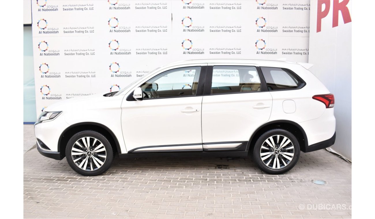 Mitsubishi Outlander AED 1331 PM | 2.4L GLX GCC WARRANTY