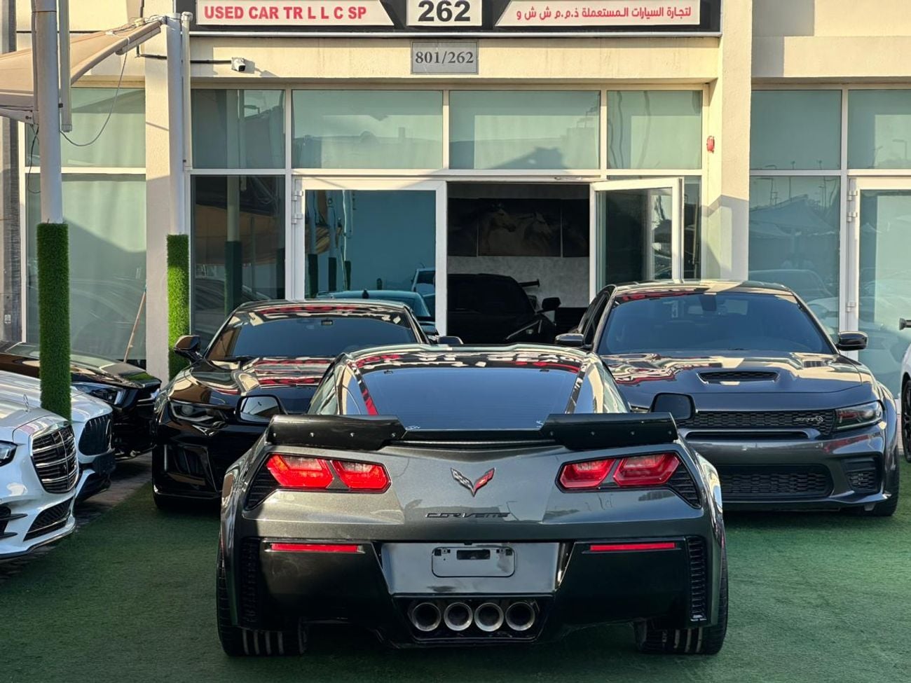 شيفروليه كورفت شيفروليه كورفت جراند سبورت 2019 خليجي صبغ واكله