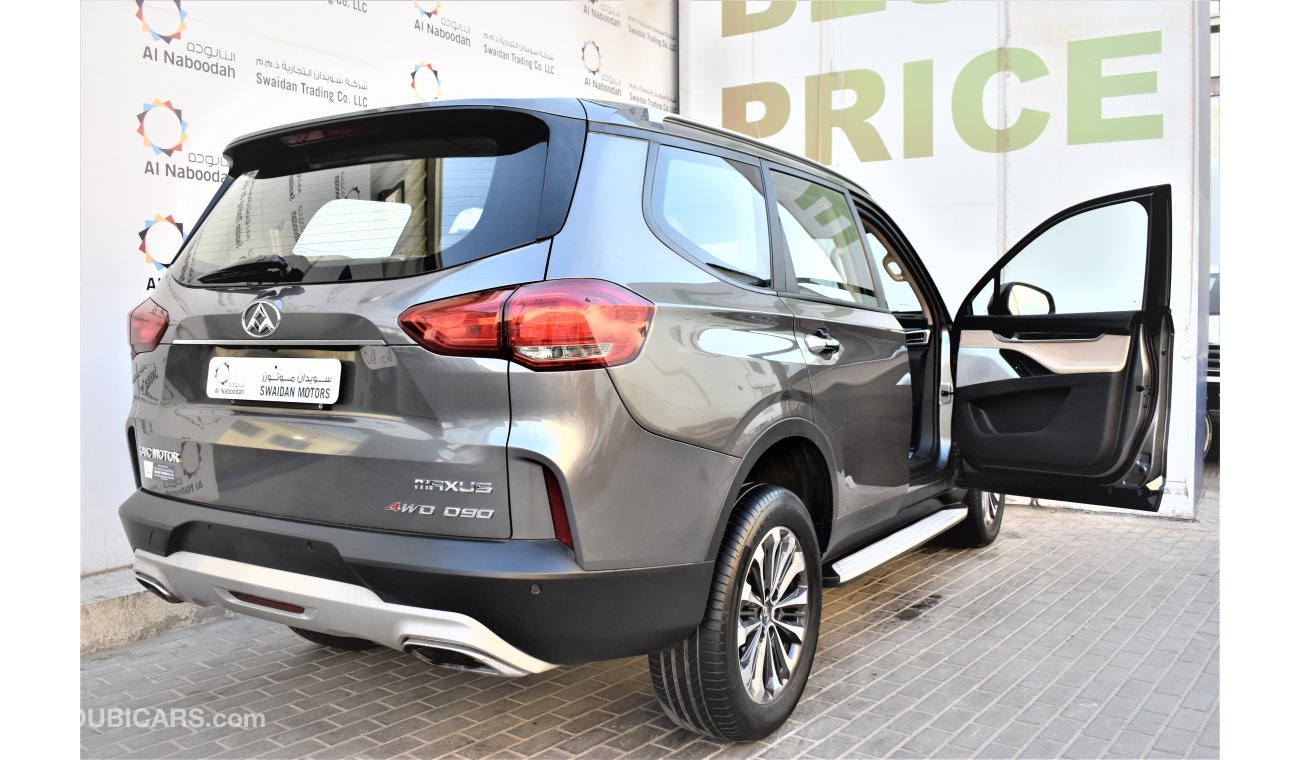 سايك ماكسز MAXUS D90 EXECUTIVE 2.0L 4WD TC 2019 GCC AGENCY WARRANTY