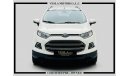 Ford Eco Sport TITANIUM + LEATHER SEAT + NAVIGATION + CRUISE CONTROL / GCC / 2017 / UNLIMITED KMS WARRANTY / 703DH