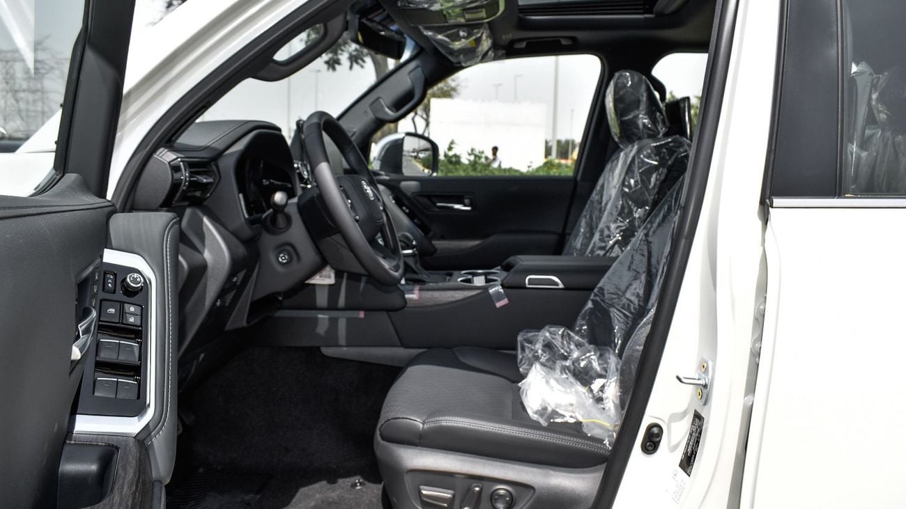 Toyota Land Cruiser ECTAGR029 - 2025 Toyota LC300 VX - 3.5L Petrol Auto White with Black Interior