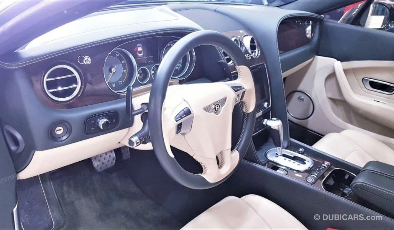 Bentley Continental GT BENTLEY CONTINENTAL GT W12 6.0 TWIN TURBO 2012 MODEL GCC CAR WITH A VERY LOW MILEAGE ONLY 40K KM