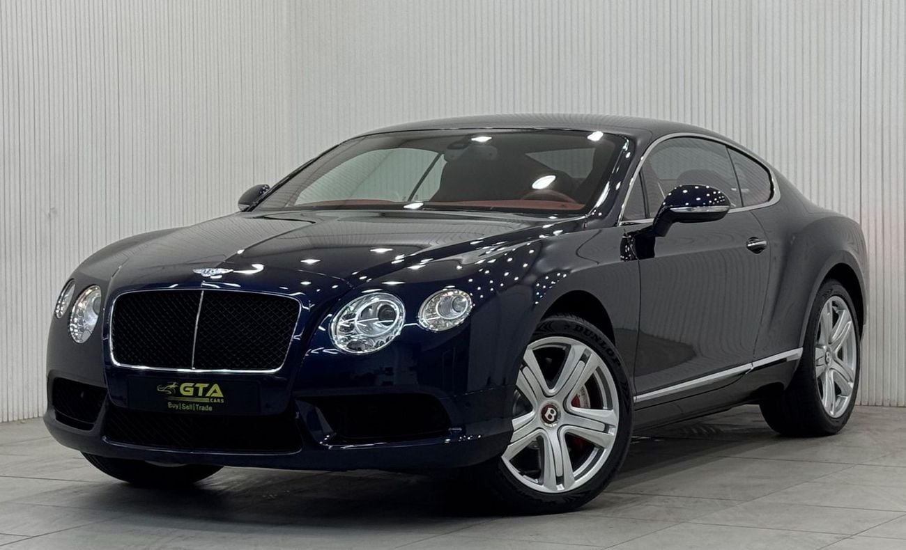 بنتلي كونتيننتال جي تي 2015 Bentley Continental GT V8, Full Service History, Very Low Kms, Excellent Condition, GCC