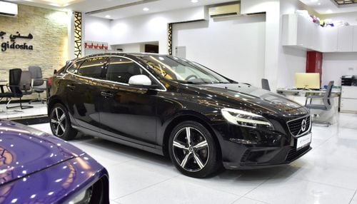 فولفو V40 R DESIGN EXCELLENT DEAL for our Volvo V40 T5 R-Design ( 2018 Model ) in Black Color GCC Specs