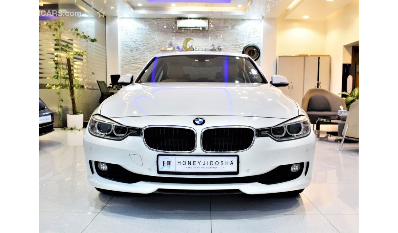 بي أم دبليو 320 Amazing BMW 320i 2013 Model!! in White Color! GCC Specs