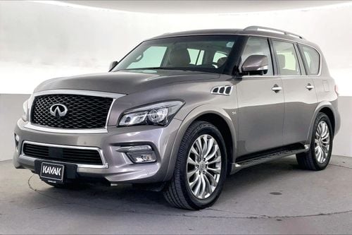 إنفينيتي QX80 Excellence (8 Seater) | National Day Celebration | شامل الضمان | 0 ﺪﻔﻋﺓ ﺃﻮﻟﻯ