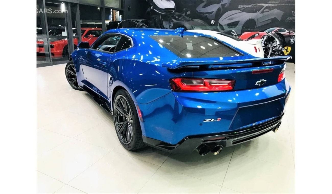 شيفروليه كامارو CHEVROLET CAMARO ZL1 2018 GCC CAR WITH FULL SERVICE HISTORY WARRANTY TILL 2024 ORIGINAL PAINT