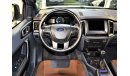 Ford Ranger LOW MILEAGE 77000KM! DIESEL ( صبغ وكاله ORIGINAL PAINT ) Ford Ranger WildTrak 4x4 2016 Model!