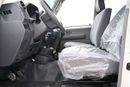 تويوتا لاند كروزر بيك آب تويوتا لاندكروزر 4.2 لتر ديزل، دبل كابين بيك اب 4WD 4 ابواب، لون ابيض، موديل 2022
