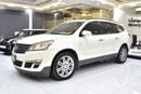 شيفروليه ترافيرس EXCELLENT DEAL for our Chevrolet Traverse LT ( 2014 Model ) in White Color GCC Specs