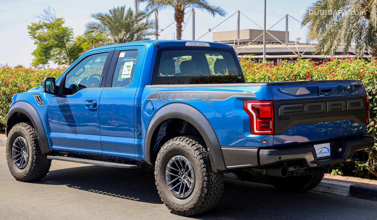 Ford Raptor Super Cab 2020 , V6 3.5L , GCC , W/5 Yrs or 100K Km WNTY & 3 Yrs or 60K Km SRVC @Al Tayer