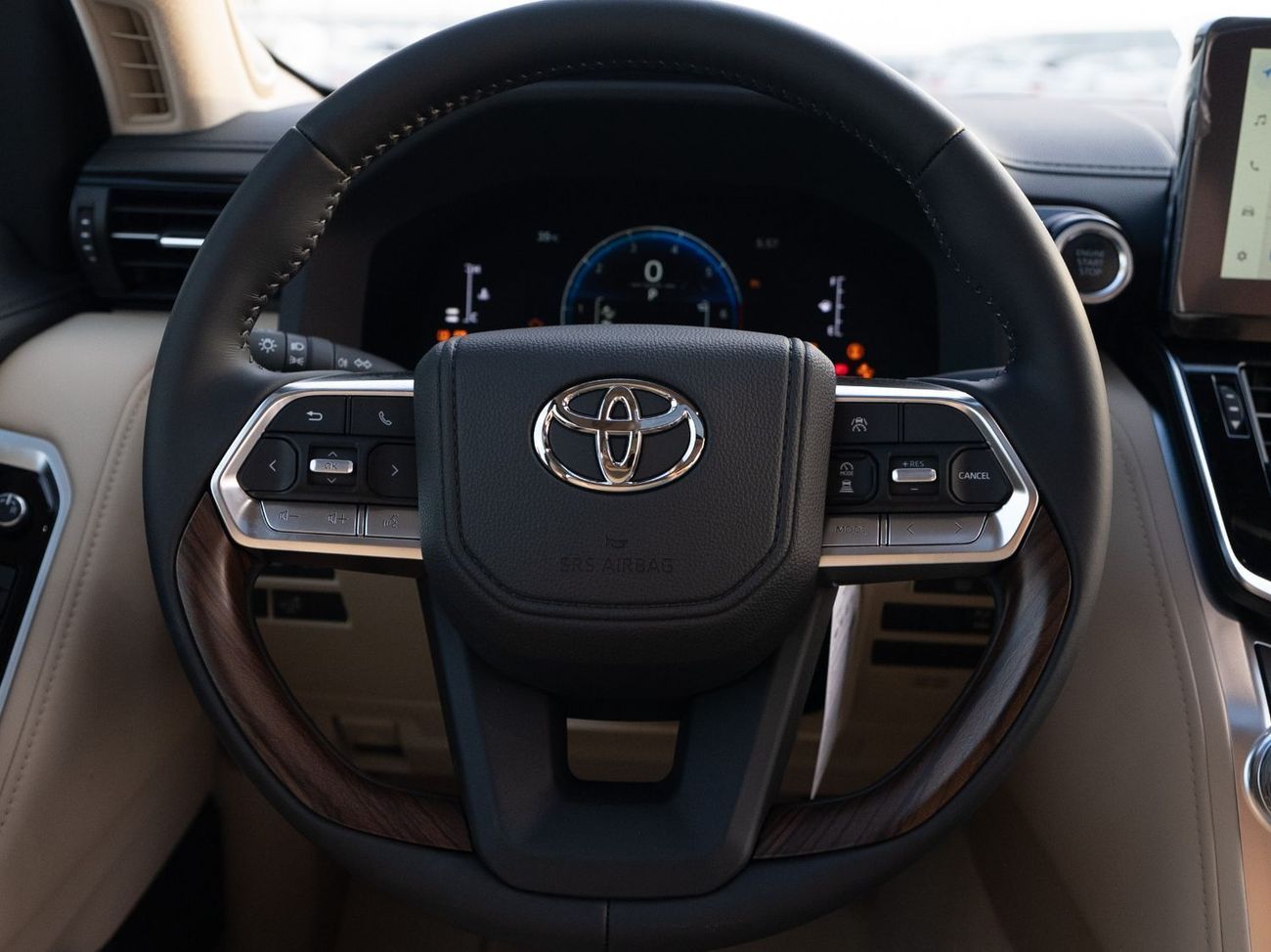تويوتا لاند كروزر 2025 Toyota LC300 GXR S 3.5L - Grey Mettalic Inside Beige | Export Only