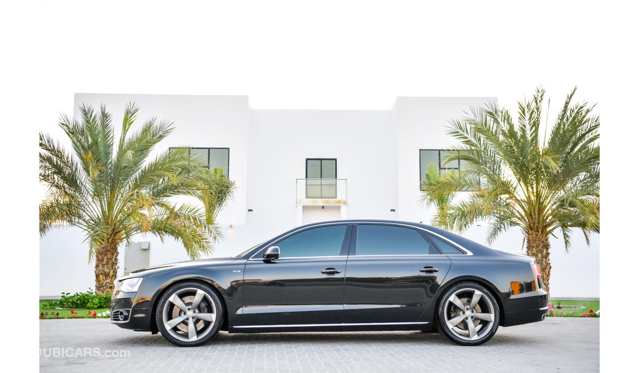 Audi A8 W12 - Full Service History! - Top Of The Range! - Whopping 500HP! - AED 1,758 PM - 0% DP