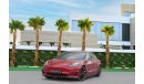 تيسلا موديل 3 Performance | 4,111 P.M  | 0% Downpayment | Tesla Warranty! | Low Mileage!