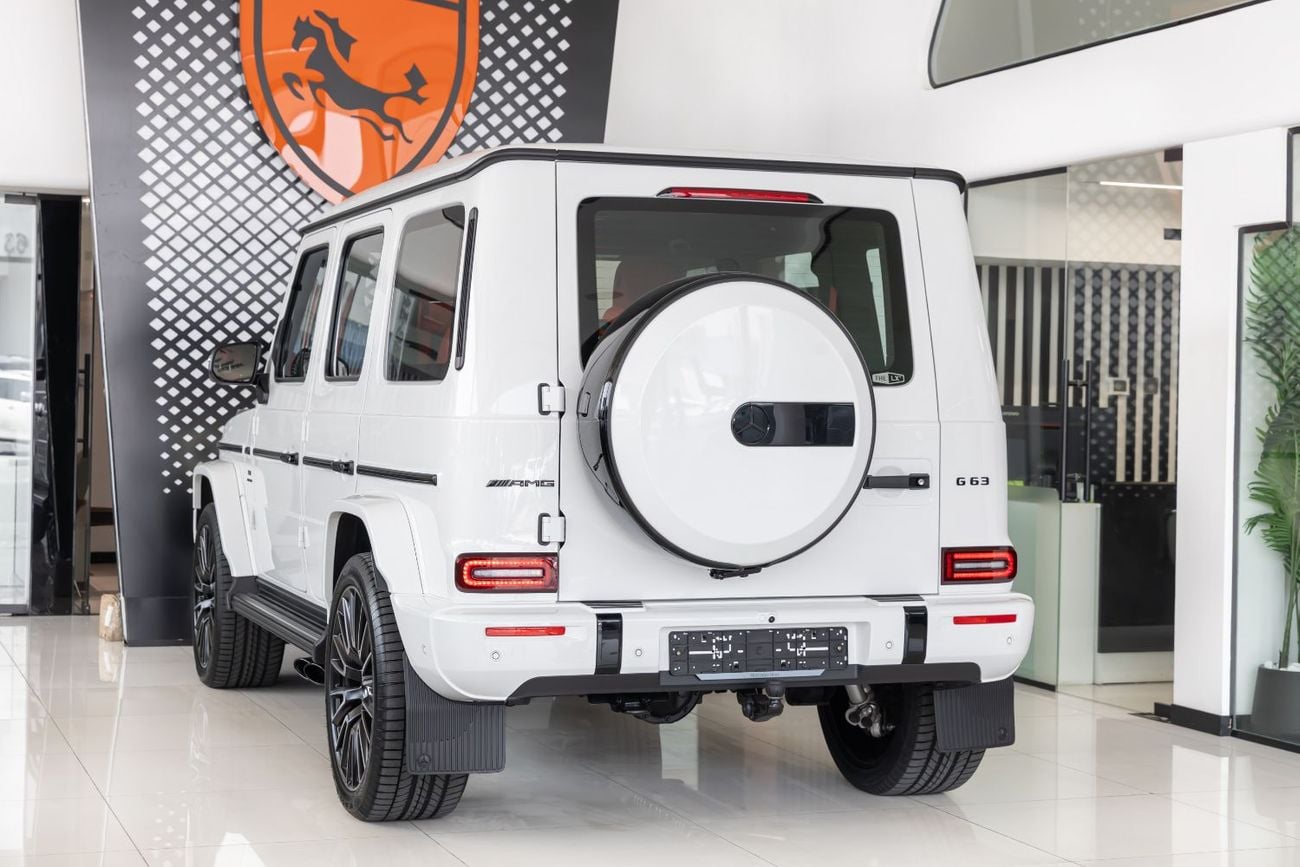 مرسيدس بنز G 63 AMG STANDARD Mercedes-Benz G63 | 2025 | White | Korean Specs | V8