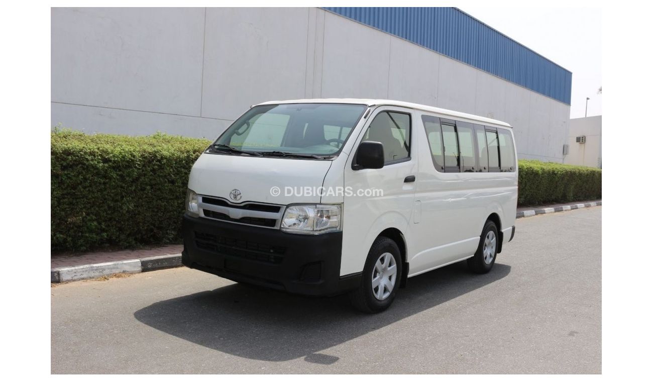 Toyota Hiace GL - Standard Roof TOYOTA HIAC 2013 PETROL 14 PASSENGER