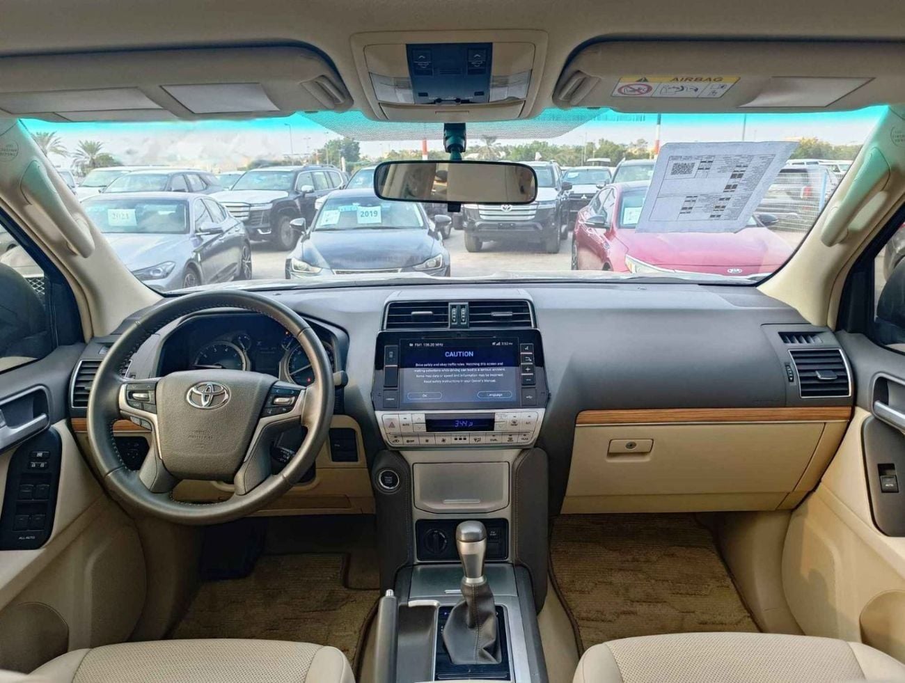 Toyota Prado VXR LHD 4.0L V6 1GR Petrol engine Automatic Gear 4WD 7 Seats 5 Doors