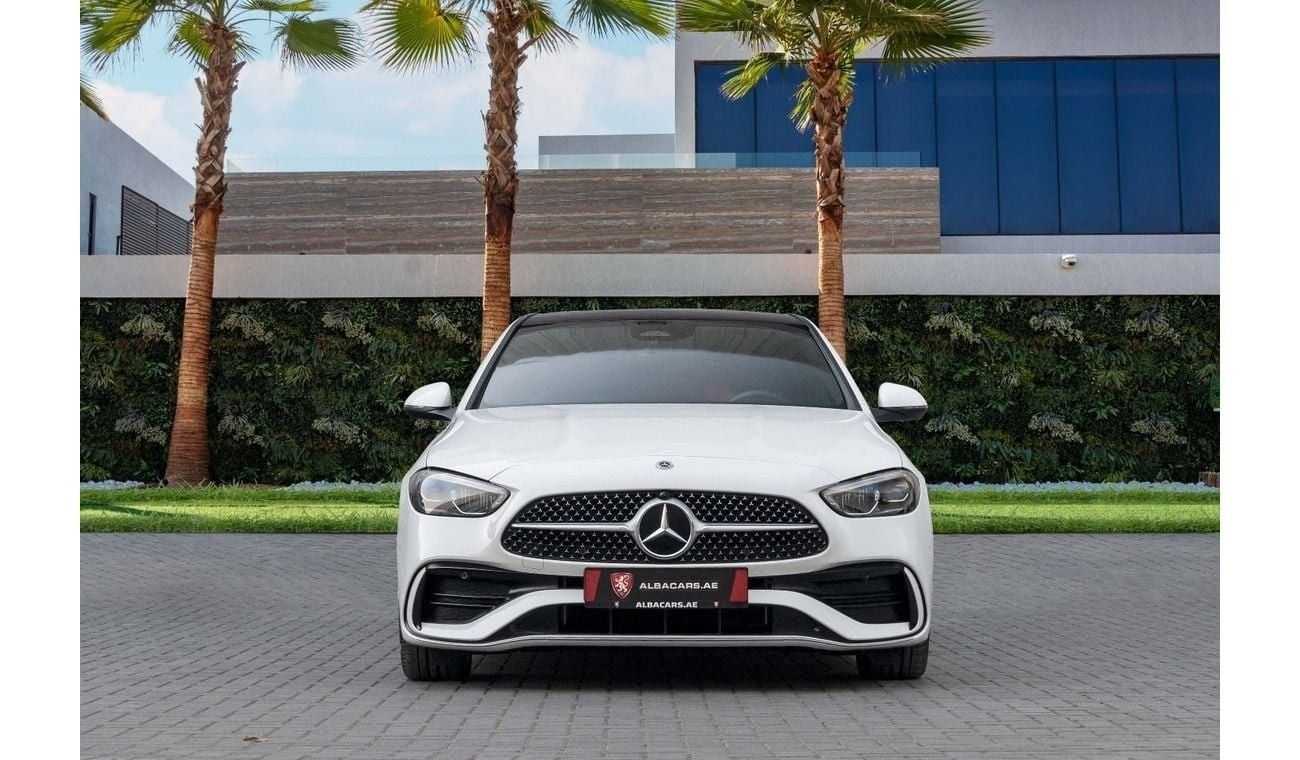 مرسيدس بنز C 200 Premium 2.0L 200 AMG  | 3,907 P.M  | 0% Downpayment | Agency Warranty | Brand New