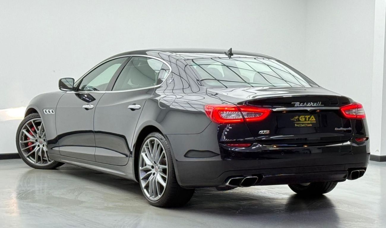 Maserati Quattroporte GTS 3.8L 2015 Maserati Quattroporte GTS, Service History, Very Low Km, Excellent Condition, GCC