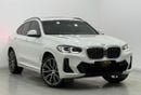 بي أم دبليو X4 xDrive 30i 2022 BMW X4 xDrive30i M-Sport, April 2027 BMW Warranty + Service Pack, Full Options, Low