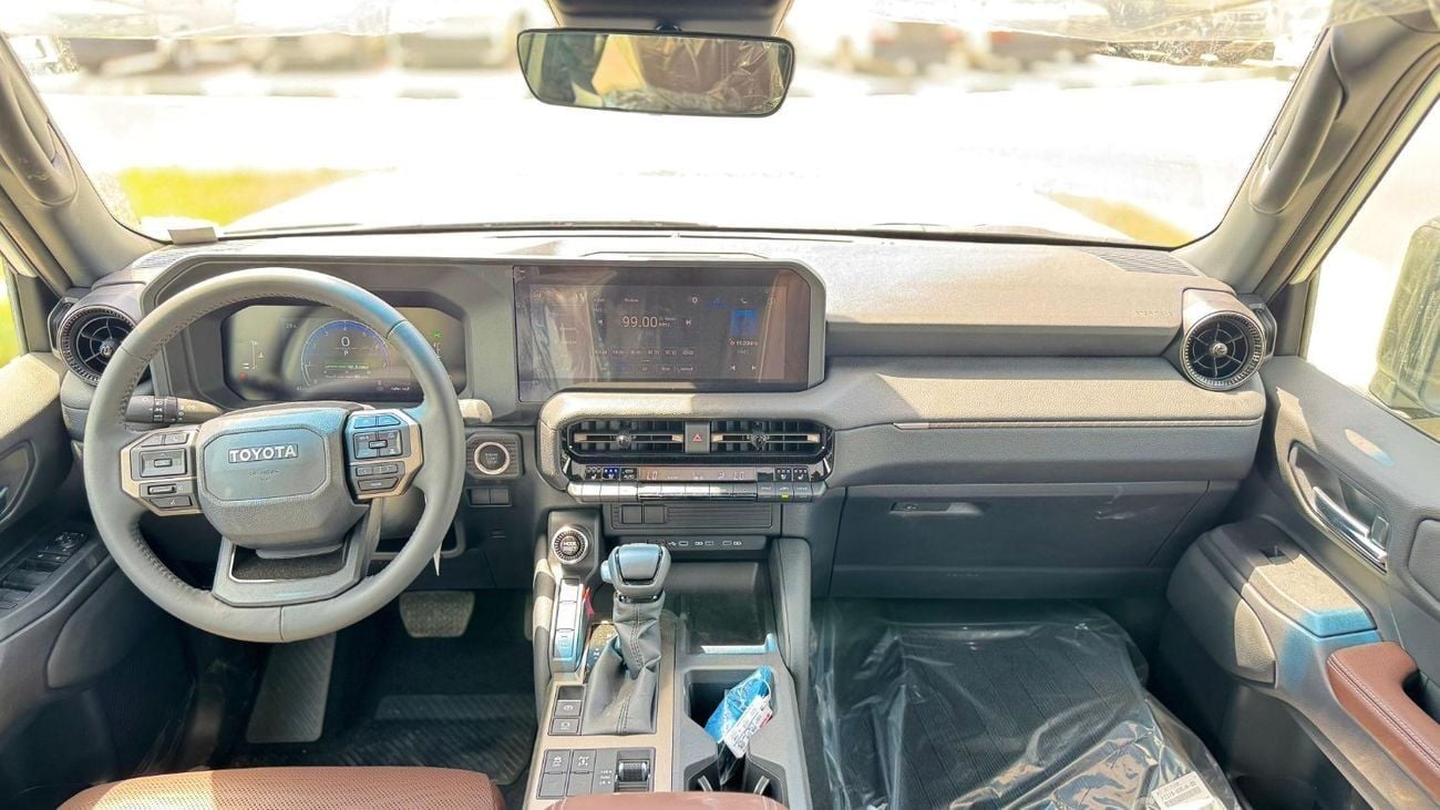 تويوتا برادو GXL 1ST EDITION Toyota Prado 2024, petrol engine 2.4L 7seats Automatic gear,white colour 2