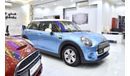 Mini Cooper EXCELLENT DEAL for our Mini Cooper ( 2015 Model ) in Blue Color GCC Specs