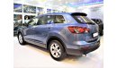 مازدا CX-9 ORIGINAL PAINT (صبغ وكاله) AMAZING Mazda CX-9 AWD 2016 Model!! in Blue Color! GCC Specs