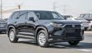 Toyota Grand Highlander Toyota Grand Highlander For Export Only !Brand New Toyota Highlander XLE GHL24-XLE 2.4T Petrol 2024