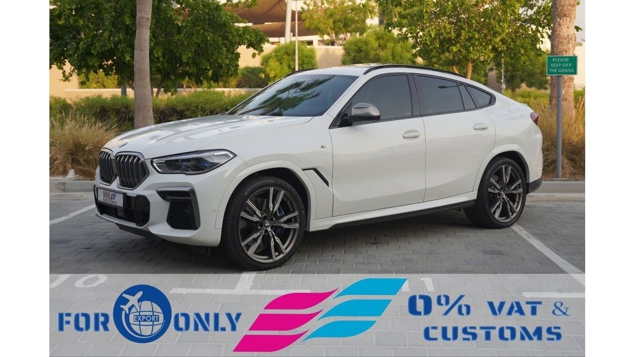 BMW X6M 2022 BMW X6 X-Drive 50i 4.4L GCC V8 M-Kit Carbon Fiber