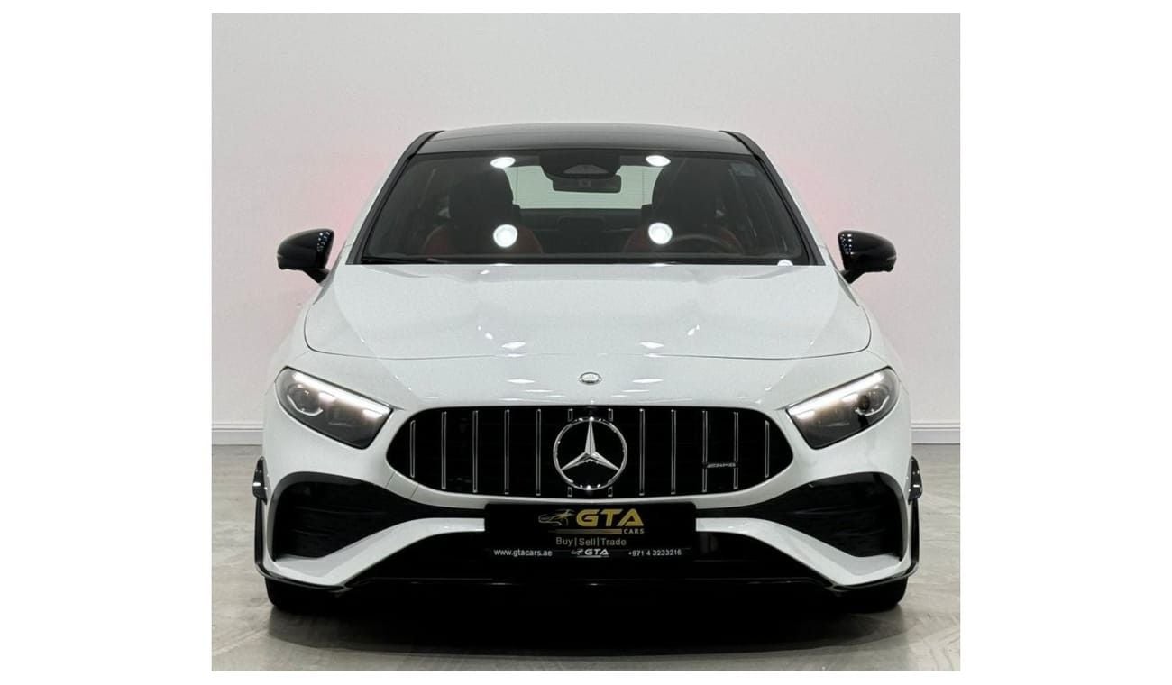 مرسيدس بنز A 35 AMG 2024 Mercedes A35 AMG Aerodynamic kit, Jan 2029 Mercedes Warranty, Excellent Condition, GCC