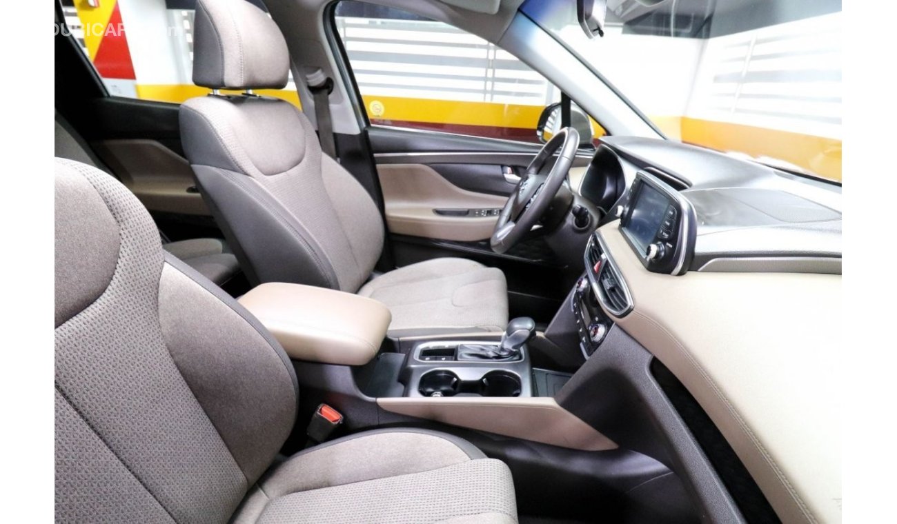 هيونداي سانتا في Hyundai Santa Fe 3.5 2019 GCC under Agency Warranty with Flexible Down-Payment