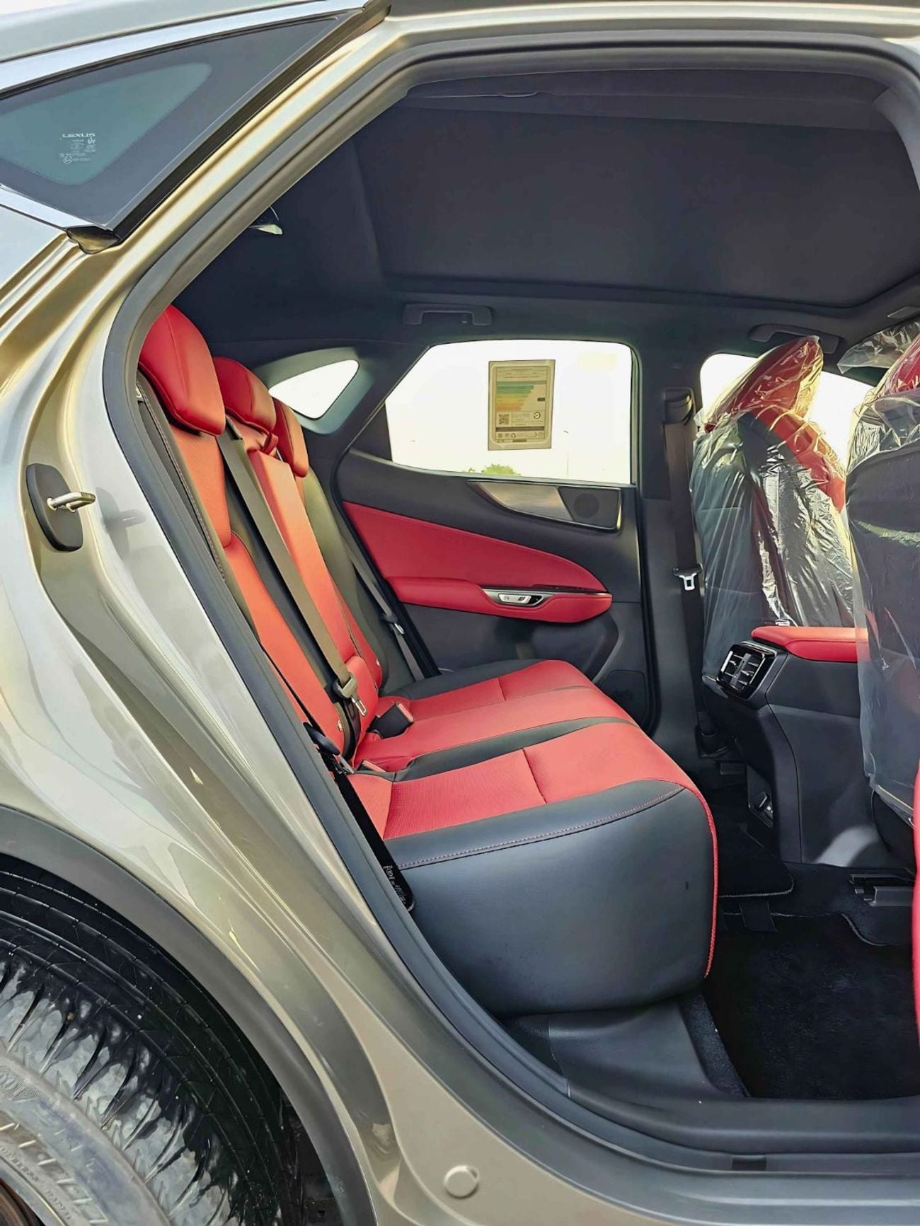لكزس NX350 F SPORT TURBO CHARGED/PANORAMIC ROOF/275 HP ENGINE/2.4L PETROL AWD/CODE#NXP3F