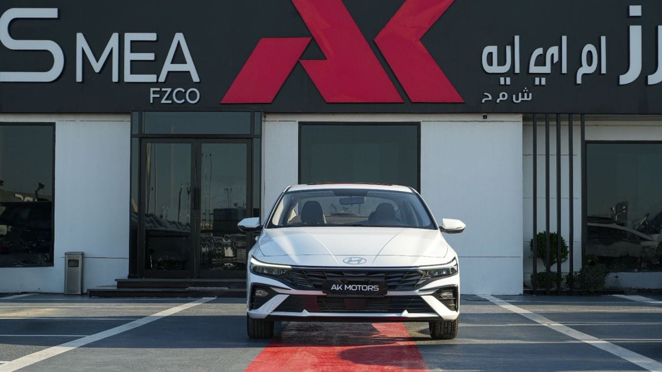 Hyundai Elantra GLX 1.5L WHITE 2025MY EXPORT PRICE