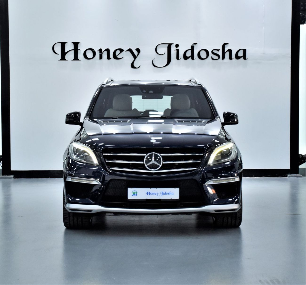 Mercedes-Benz ML 63 AMG EXCELLENT DEAL for our Mercedes Benz ML63 AMG ( 2013 Model ) in Dark Blue Color GCC Specs