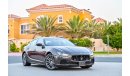 Maserati Ghibli | AED 2,428 Per Month | 0% DP | Low Mileage | Exceptional Condition