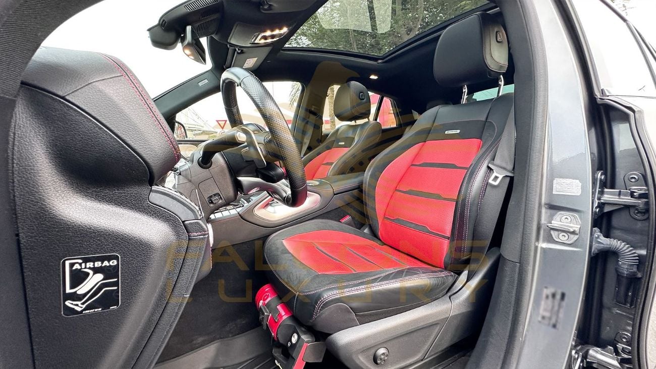 مرسيدس بنز GLE 53 AMG COUPE 4MATIC+ مرسيدس بنز GLE 53 كوبيه موديل 2021، طلاء أصلي، مواصفات AMG الخليجية