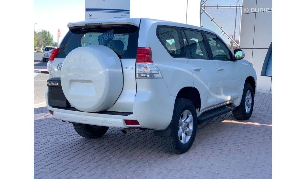 Toyota Prado 2.7L PETROL, TXL PEARL WHITE 2010, RTA PASS ( LOT # 366)